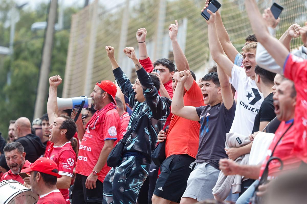 Las mejores imágenes del Deportiva Minera y el Lorcal Deportiva