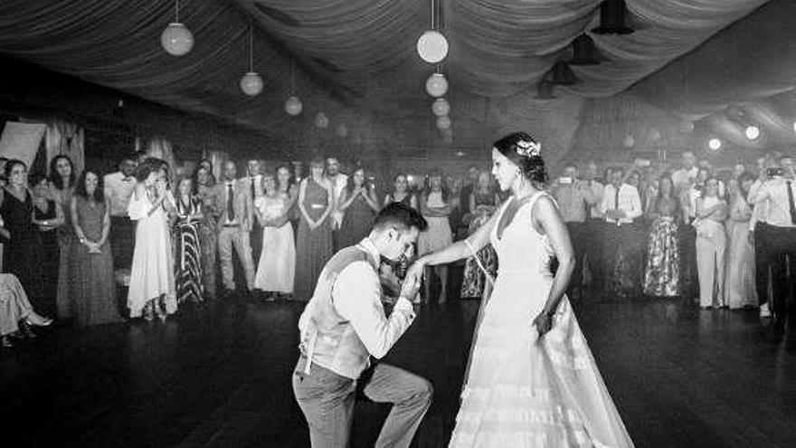 Una boda realizada por BrunSantaervás. //