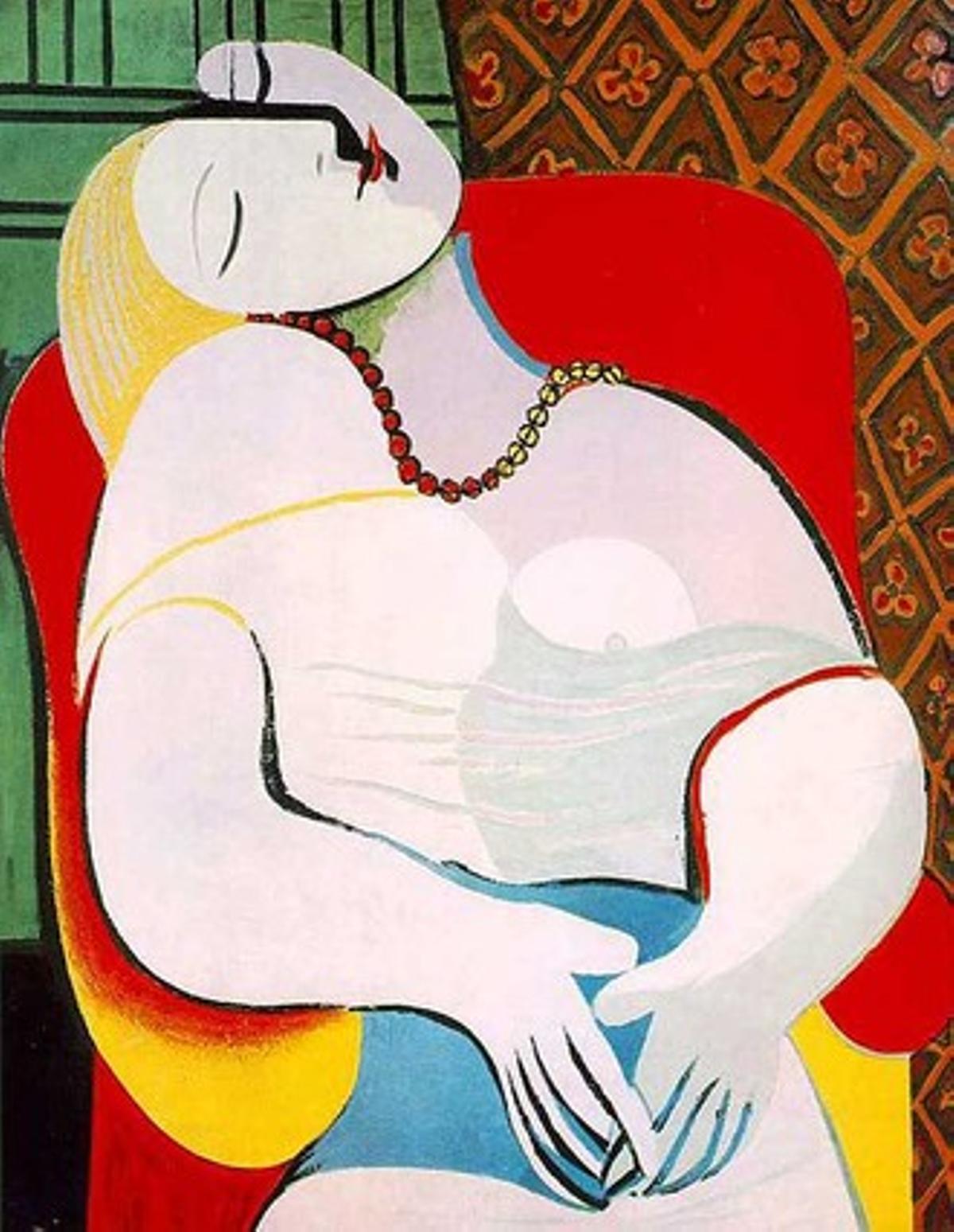 ’El somni’, de Pablo Ruiz Picasso. ’El somni’, de Pablo Ruiz Picasso.