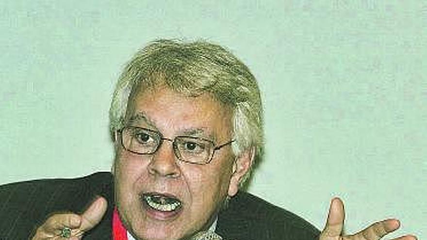 Felipe González, en una imagen de archivo.