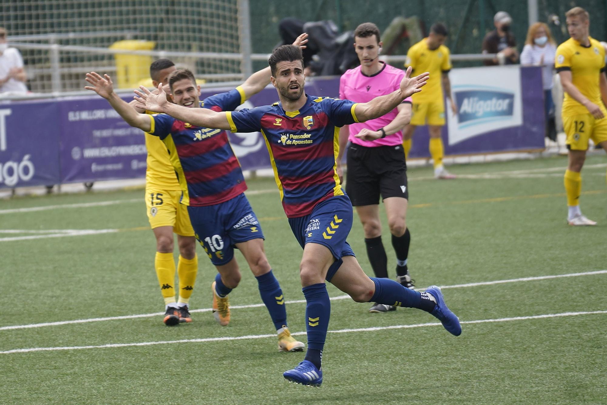 El Llagostera és de Primera RFEF (3-3)