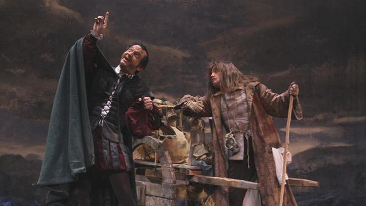 El espectáculo 'El coloquio de los perros', de la compañía Morfeo Teatro.