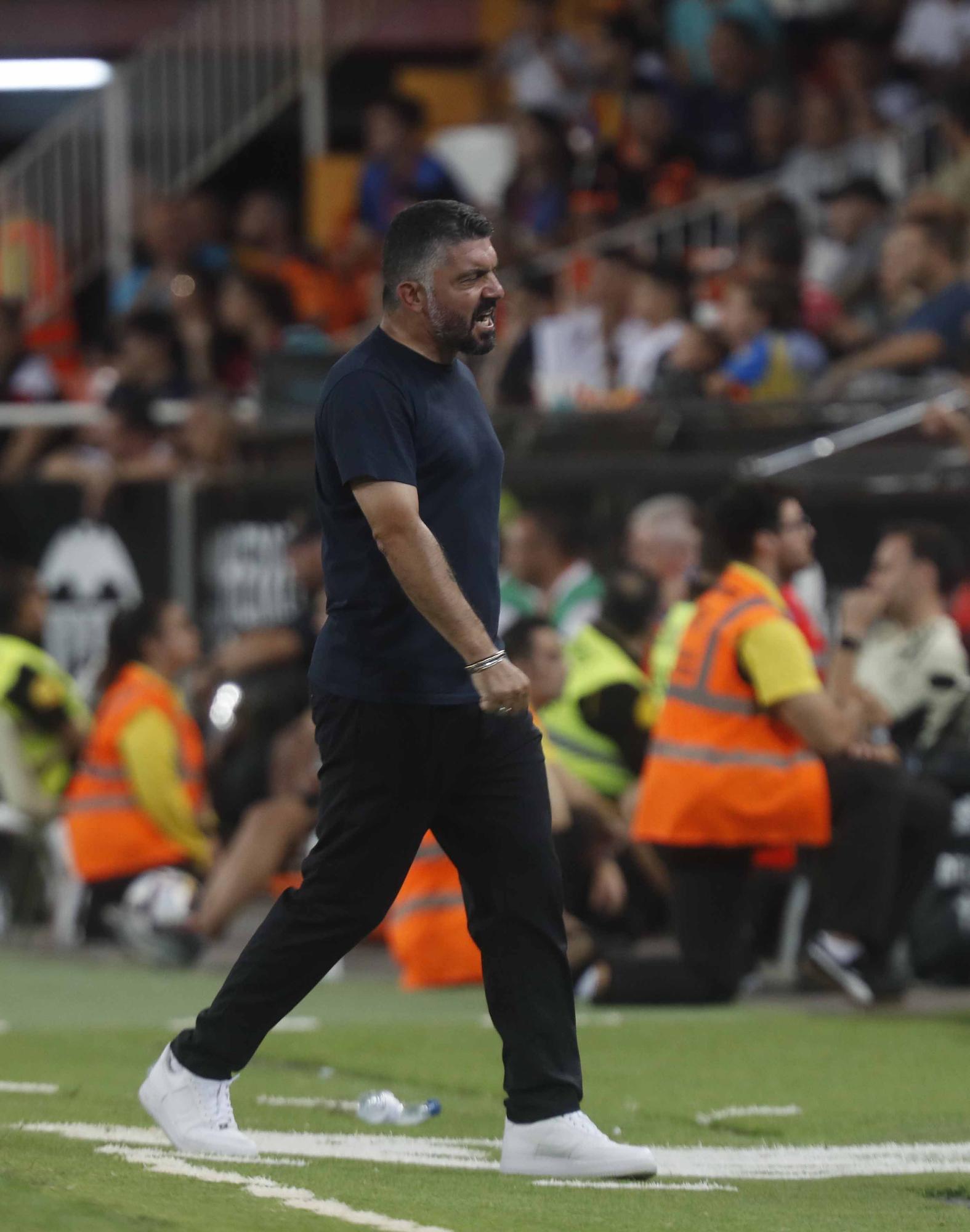 El Valencia - Celta en imágenes