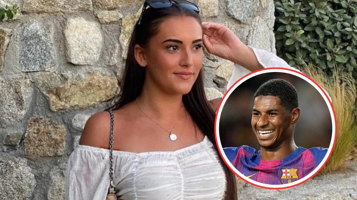Así es Lucia Loi, pareja de Rashford que vive en Barcelona.