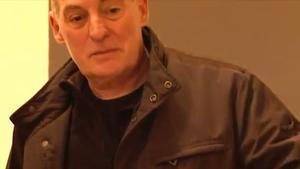 El fotògraf Ferran Freixa, al Tecla Sala de l’Hospitalet.