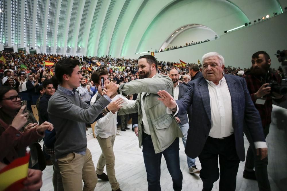 Apertura de campaña de Vox en el Calatrava, en Oviedo