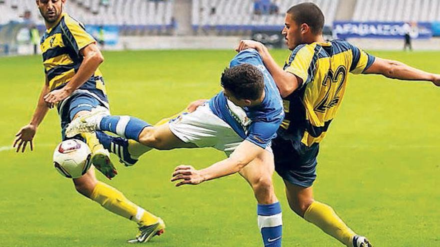 La reacción azul chocó con el palo