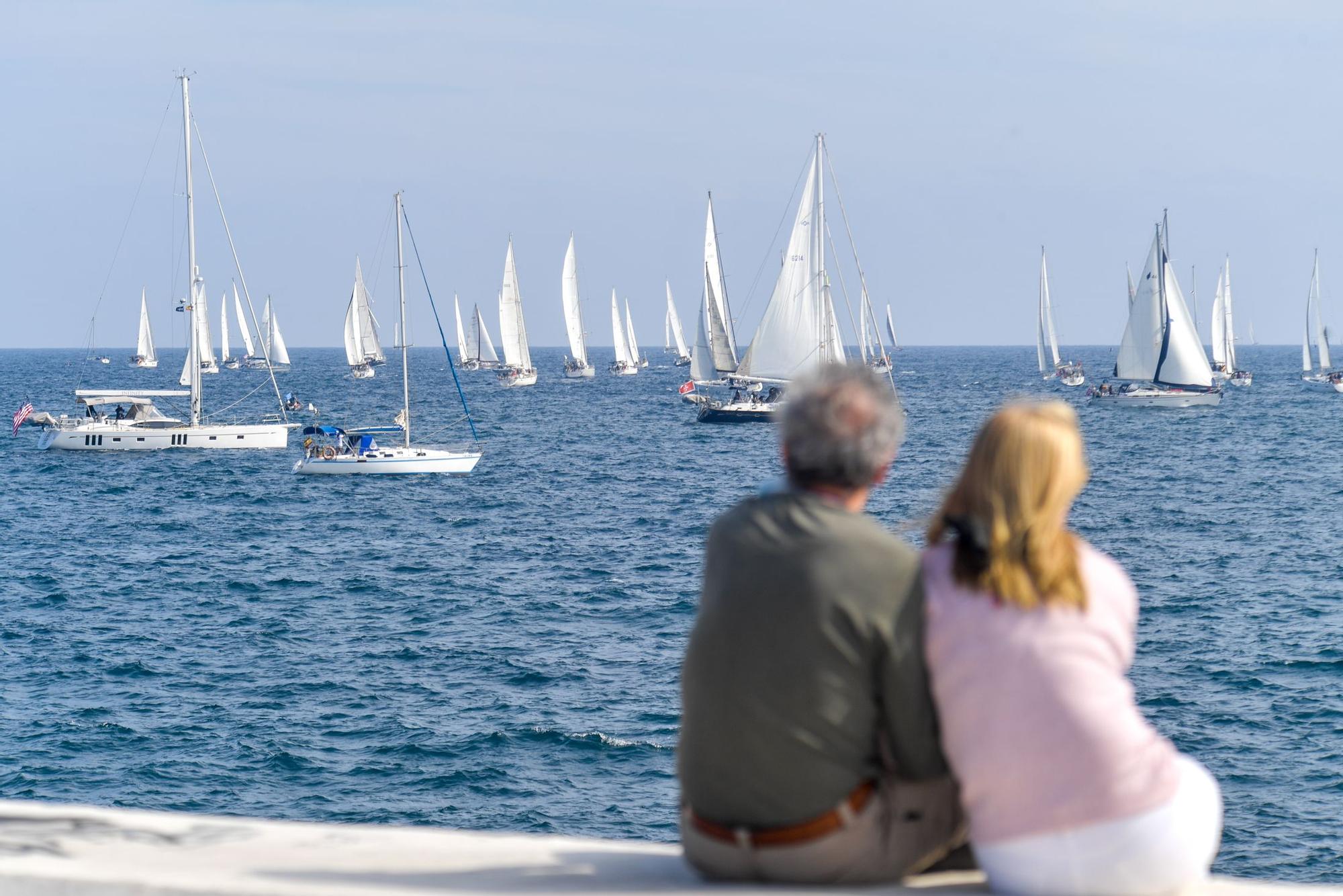 Salida de la regata ARC 2021 de Las Palmas de Gran Canaria