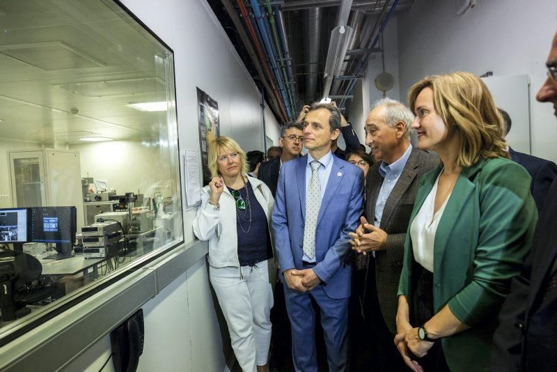 Duque visita el campus Río Ebro de la capital aragonesa