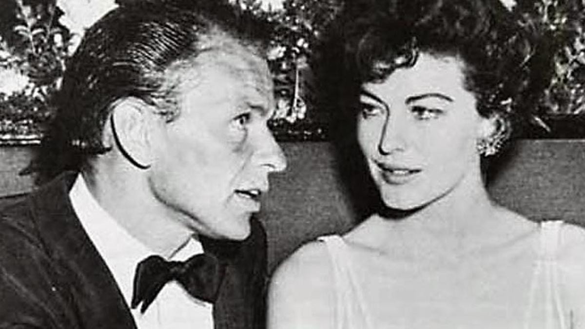 Frank Sinatra y Ava Garner, en los tiempos en los que fueron matrimonio.