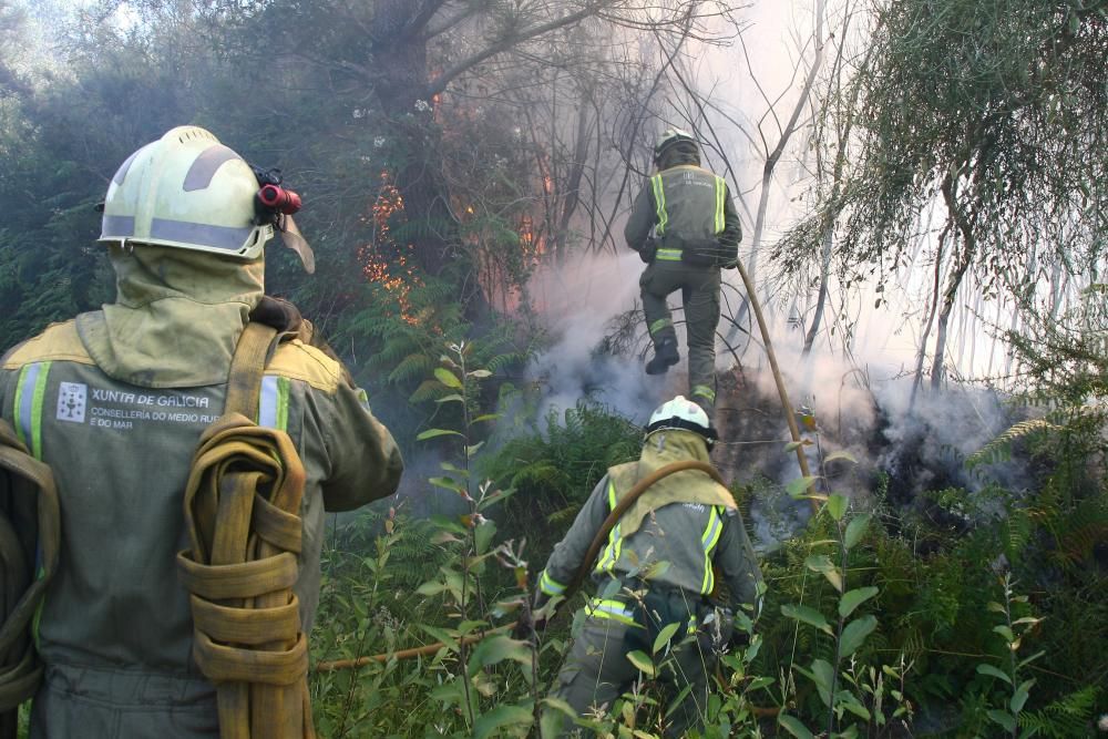 Incendio en Liripio