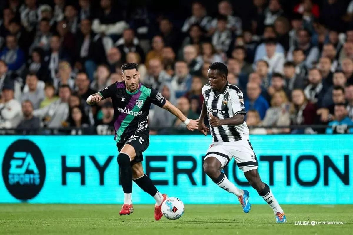 El Málaga CF en Castalia ante el CD Castellón.