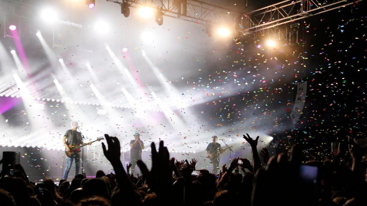 El concert de Lax'n'Busto al festival Strenes