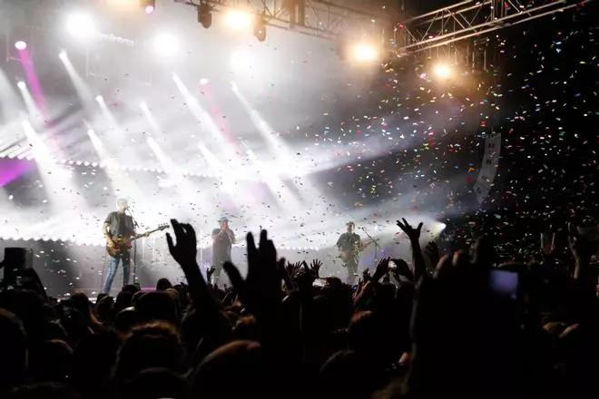 El concert de Lax'n'Busto al festival Strenes