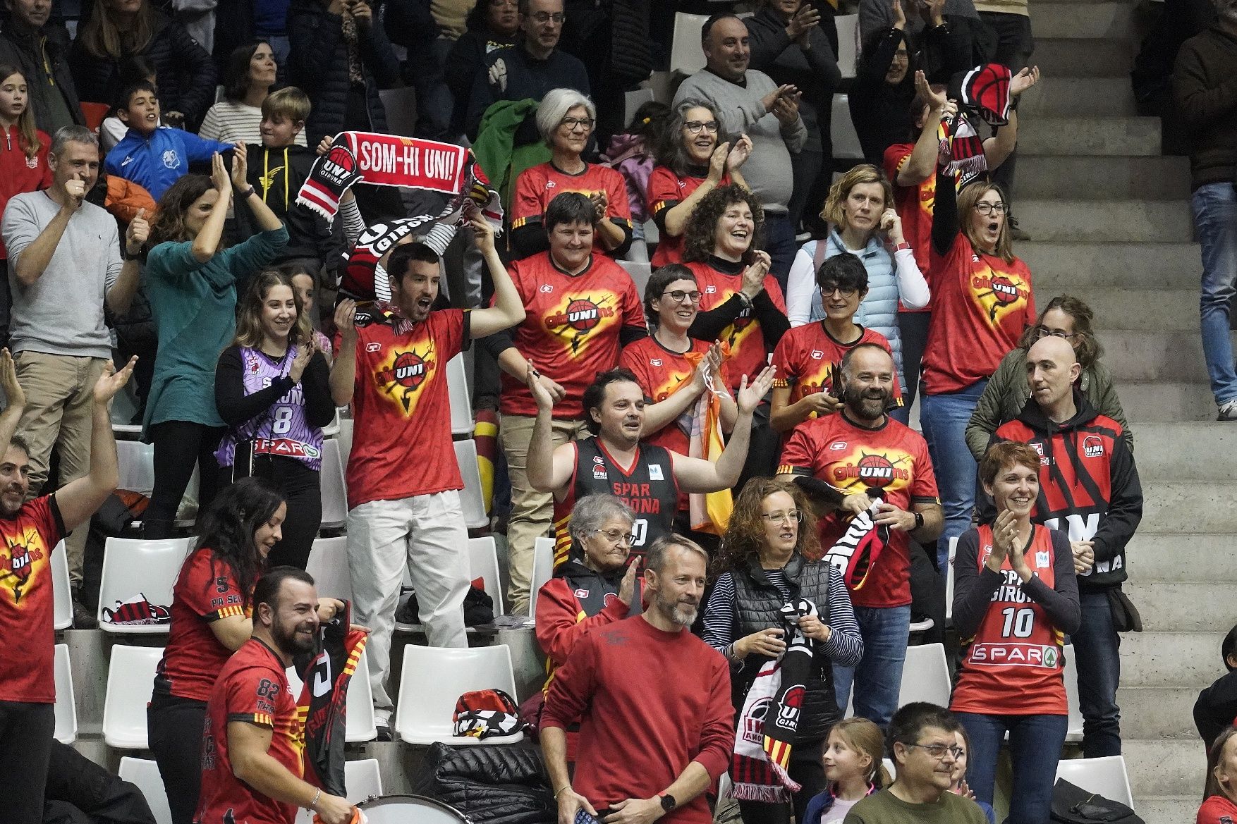 Totes les imatges del partit del Spar Girona contra el Saragossa