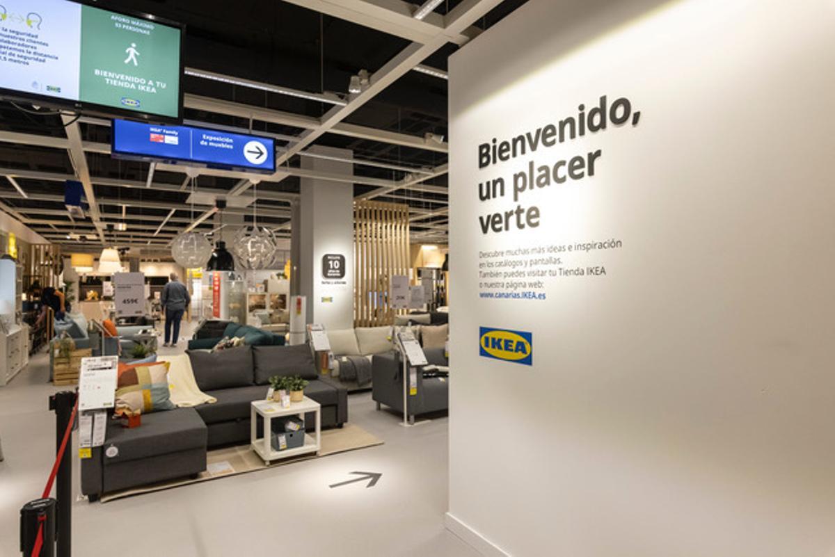 Una tienda urbana de Ikea.