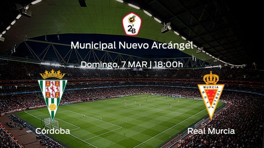 Previa del partido: el Córdoba recibe al Real Murcia