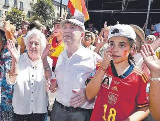 “Sentimos una emoción muy fuerte por nuestra nieta”