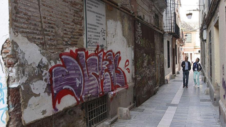 Aspecto de parte de la calle Beatas.