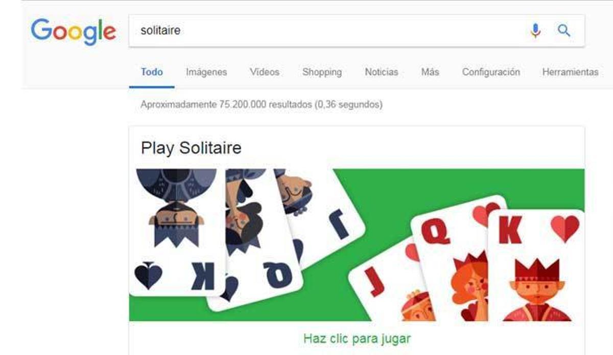Els jocs ocults de Google que desconeixies