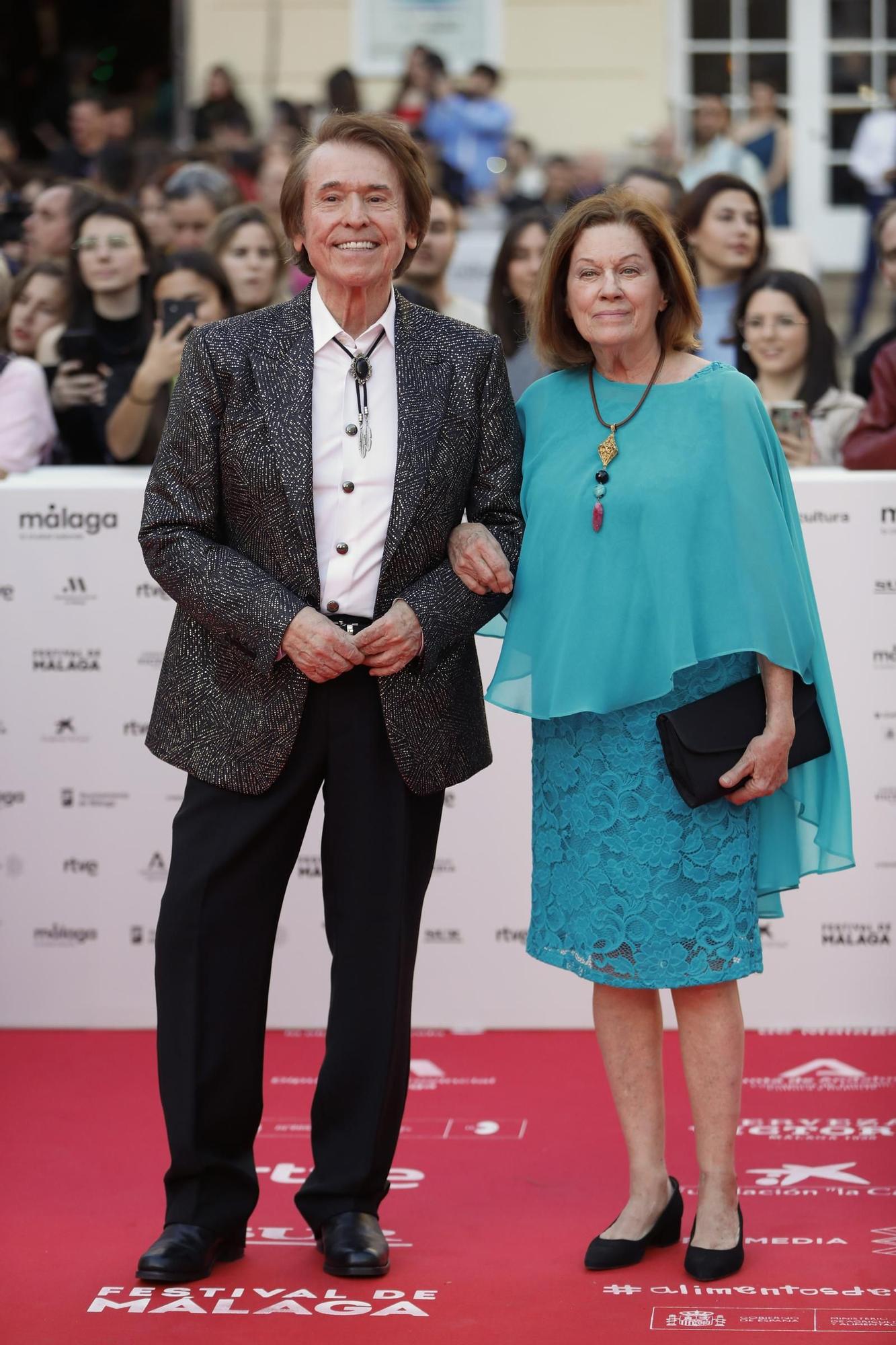 Las imágenes de la alfombra roja de la gala inaugural del 26 Festival de Málaga