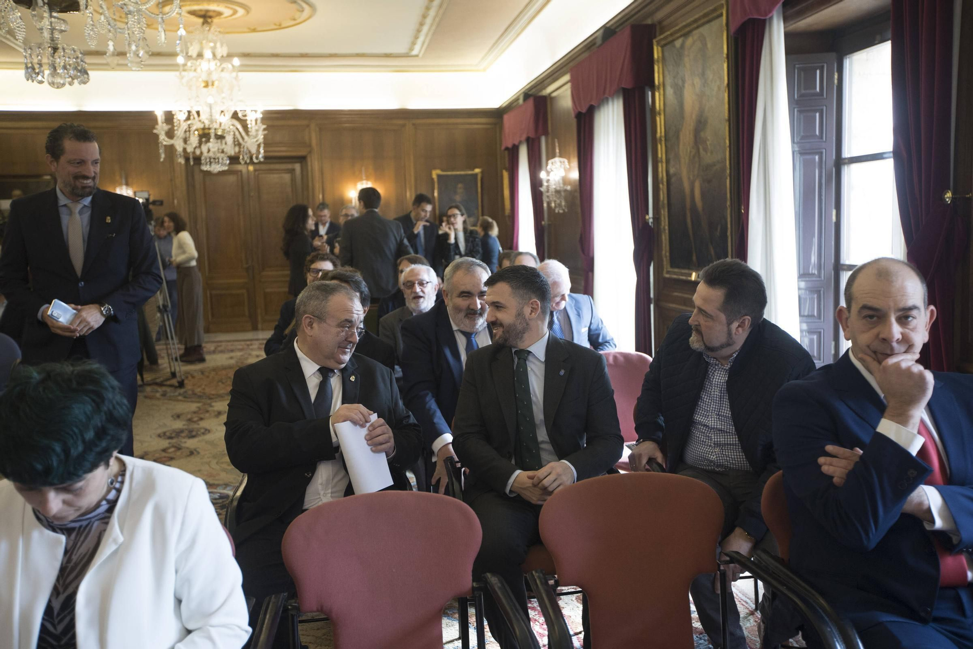 EN IMÁGENES: Así ha sido la visita a Avilés de Óscar Puente, ministro de Transportes y Movilidad Sostenible