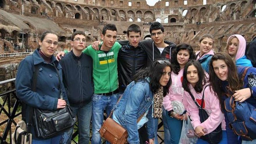 El programa educativo  «Ibias, lenguas y culturas» llega al Coliseo de Roma