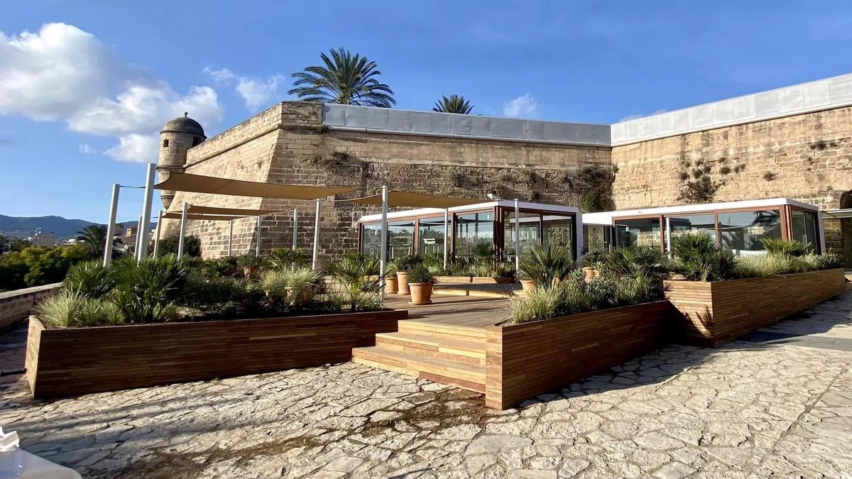 Das neue Restaurant am Museum Es Baluard.