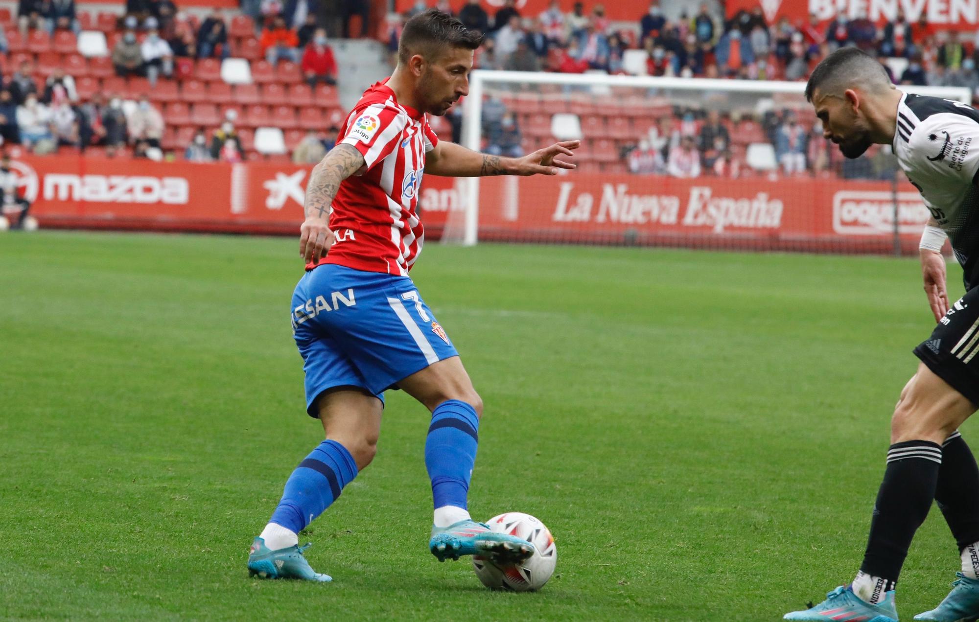 Sporting - Cartagena, en imágenes