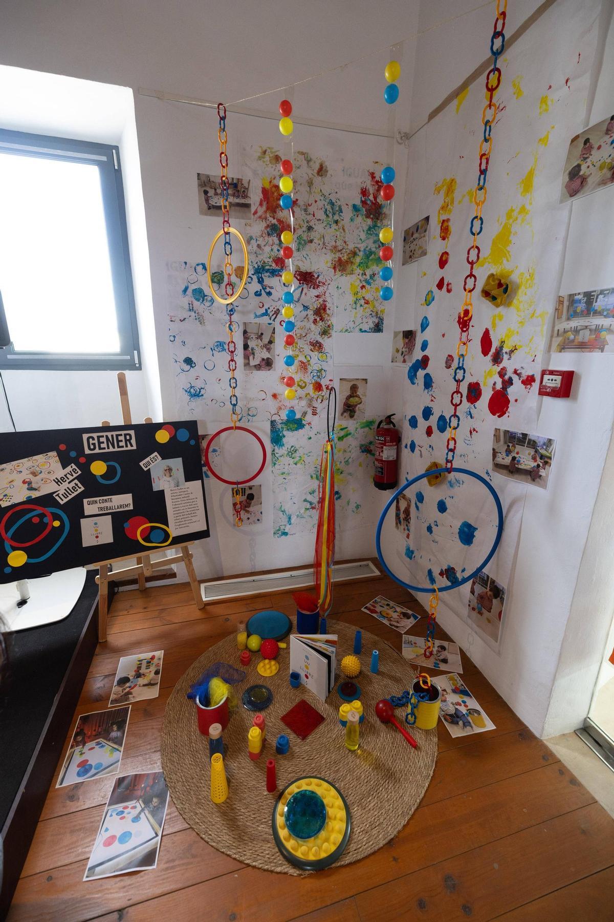 Los trabajos inspirados en el artista Hervé Tullet.