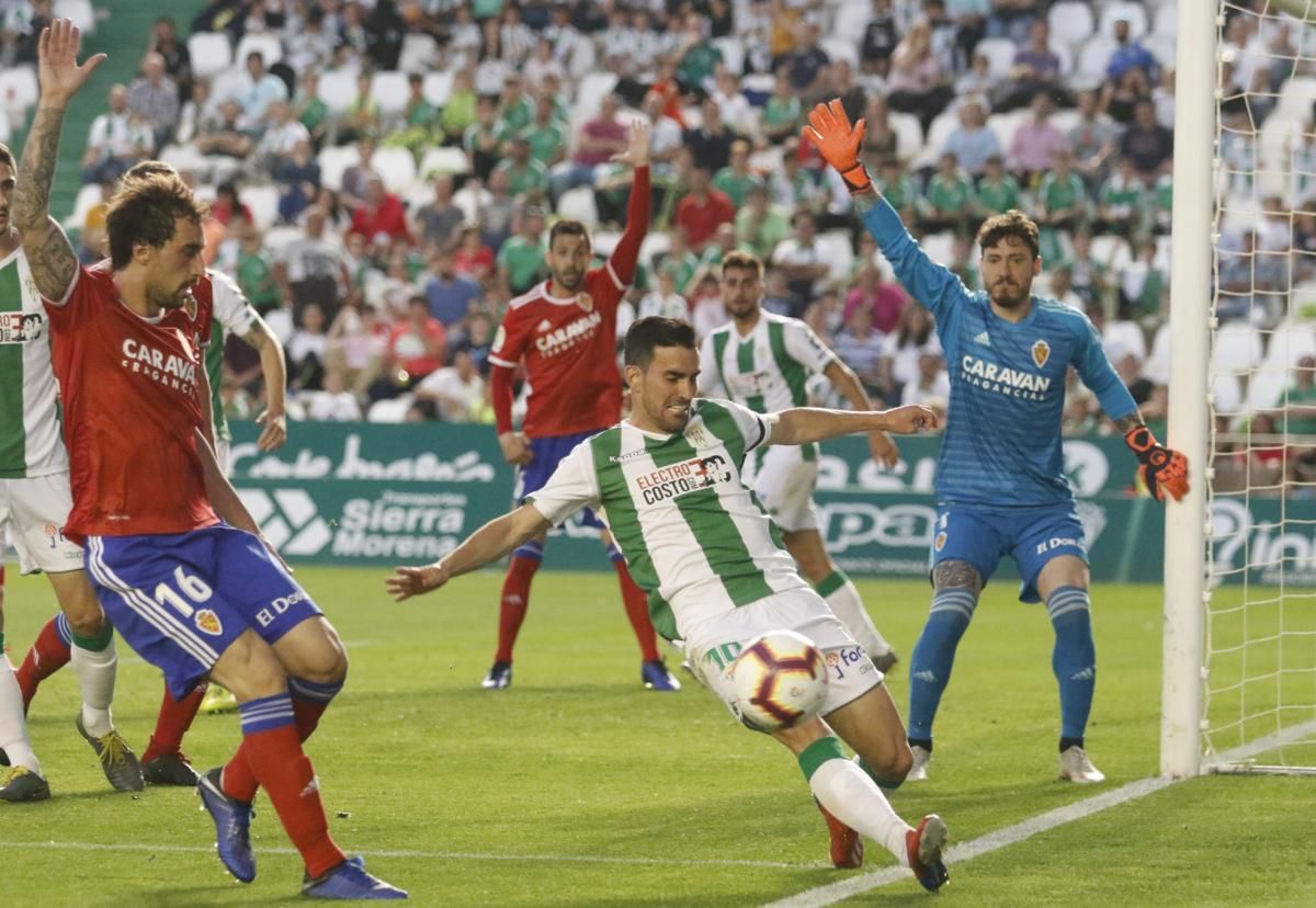 Las imágenes del Córdoba C.F.-Real Zaragoza