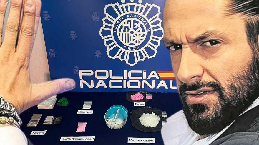 Rafael Amargo, detenido por tráfico de drogas, mordió a un agente en Alicante y pegó a otro: &quot;No me dejan trabajar&quot;