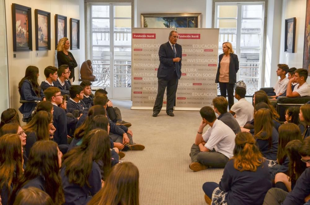 La Barrié celebra el 'Día de las Fundaciones' con 200 niños