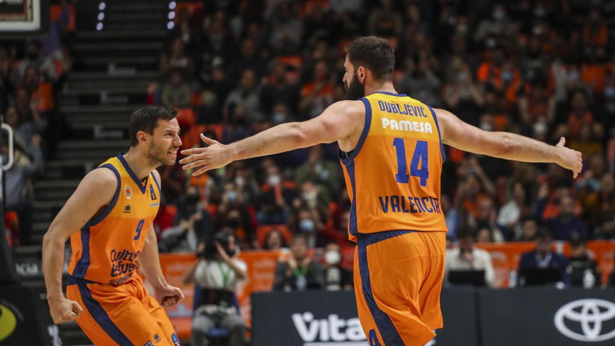 Las imágenes del Valencia Basket - Hamburg de Eurocup