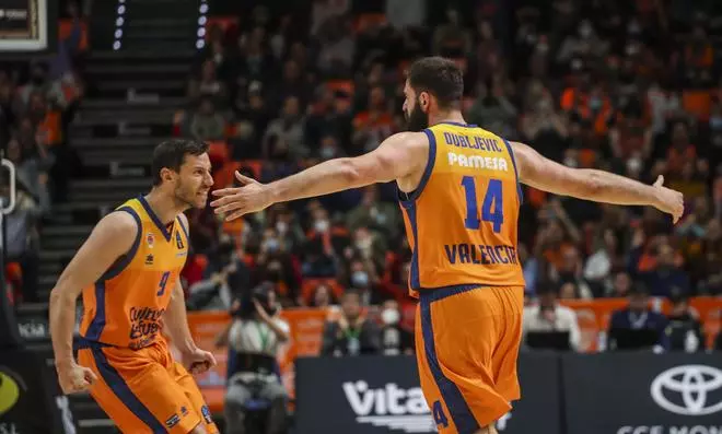 Las imágenes del Valencia Basket - Hamburg de Eurocup