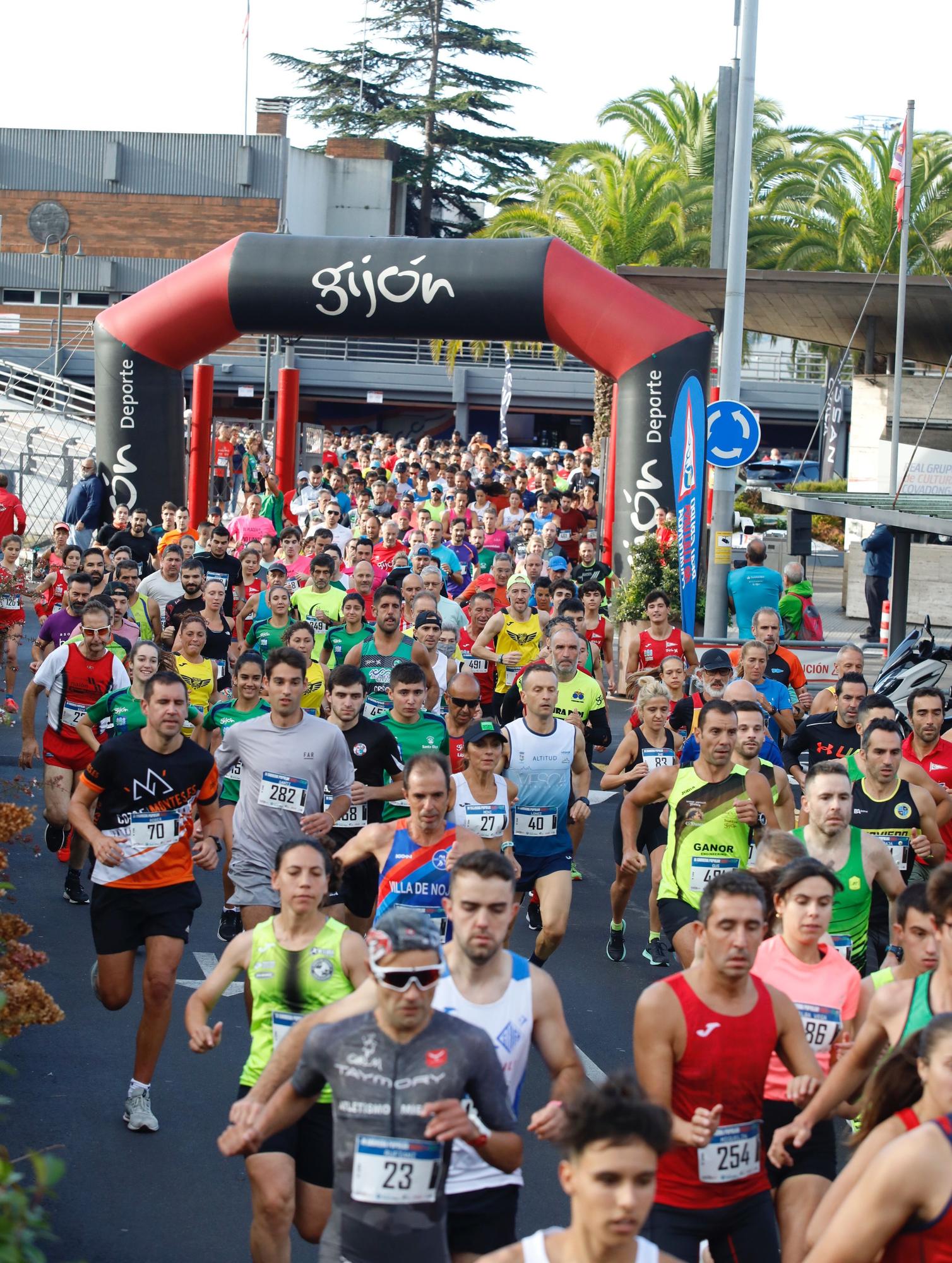 EN IMÁGENES: Así fue la carrera  popular del Grupo Covadonga y el Club Natación Santa Olaya