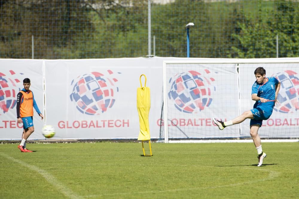 Entrenamiento del Real Oviedo