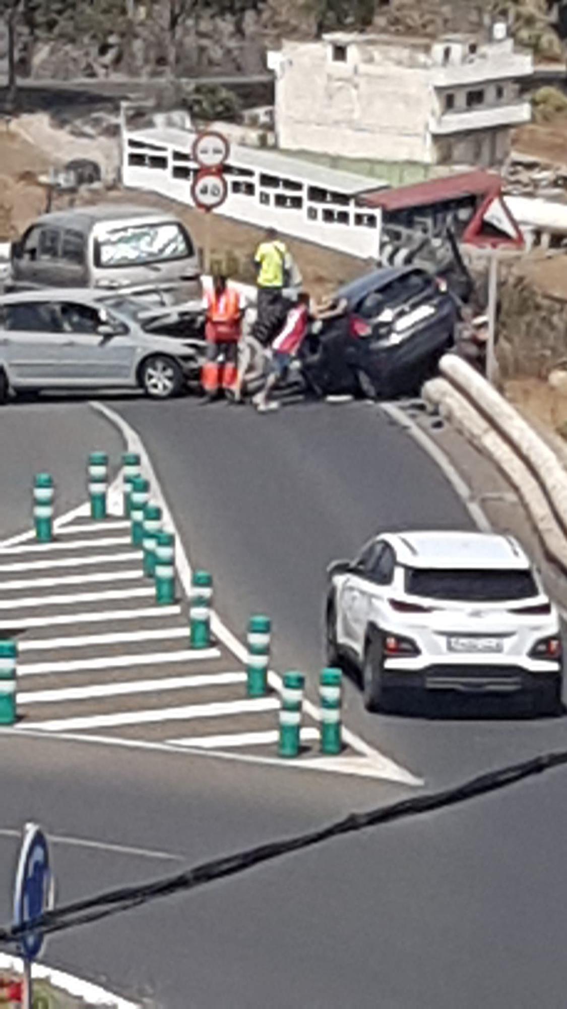 Dos coches implicados en un accidente en Valsequillo