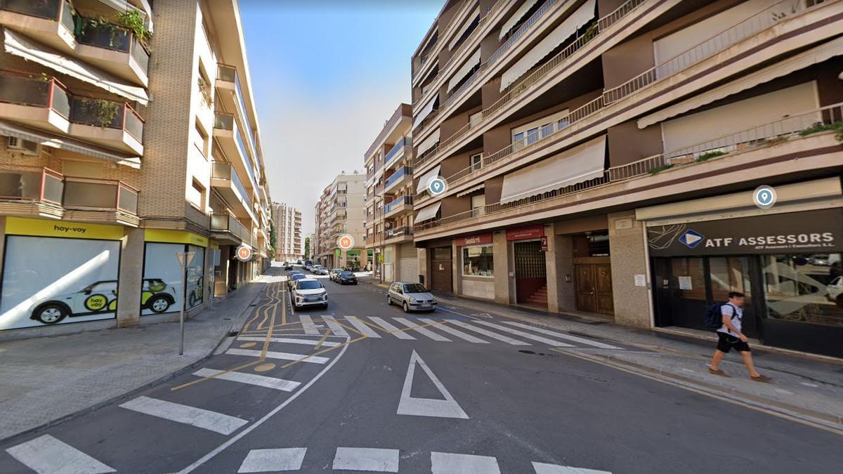 El carrer Súria de Manresa