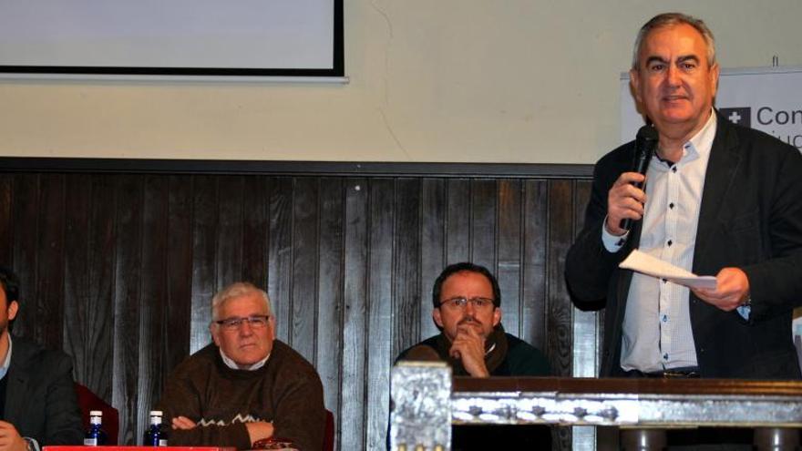 Rafael González Tovar, en su intervención en el foro sobre movilidad.