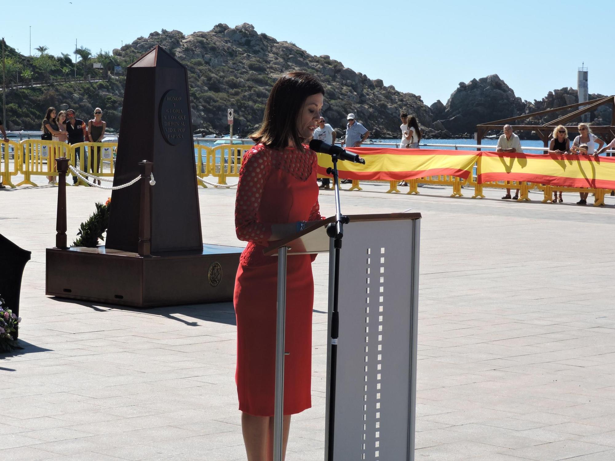 Jura de Bandera para personal civil en Águilas