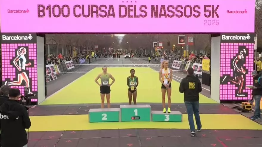 José Carlos Pinto, ganador de la Cursa dels Nassos