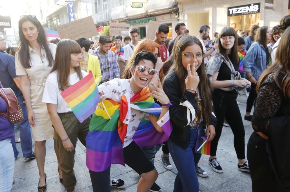 Vigo celebra la diversidad con ''''orgullo''''. // Alba Villar | FdV