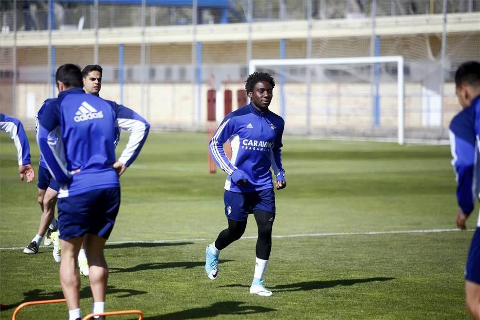 Entrenamiento del Real Zaragoza