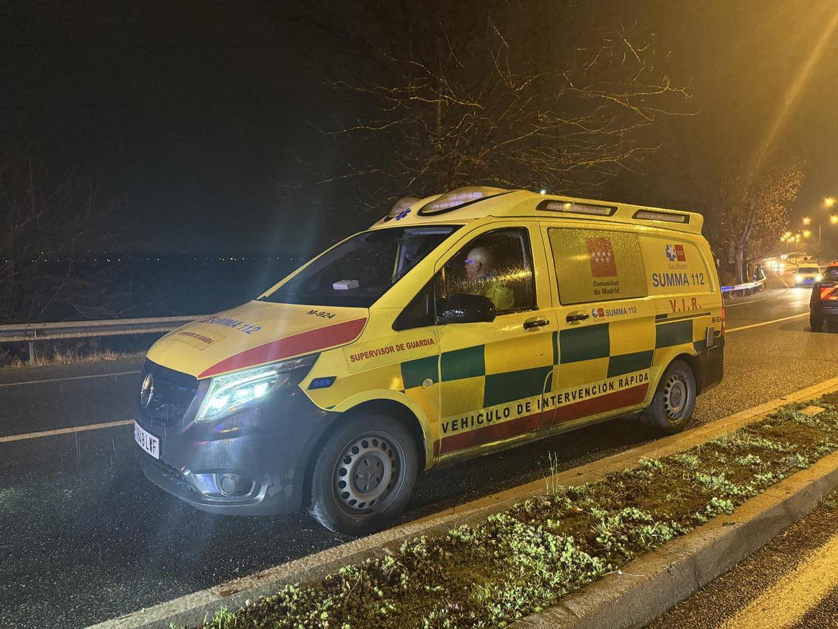 Una ambulancia del SUMMA112 de la Comunidad de Madrid.