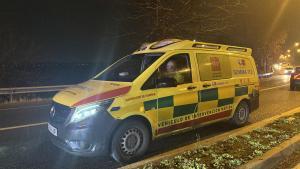Una ambulancia del SUMMA112 de la Comunidad de Madrid