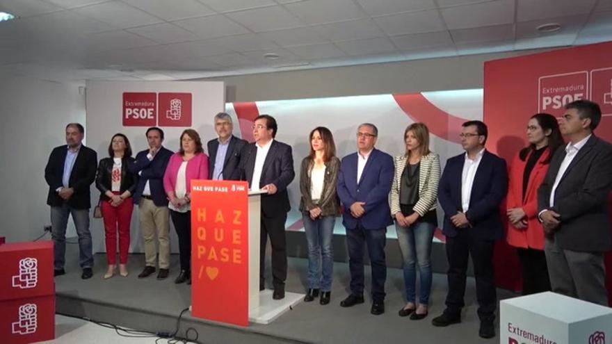 El PSOE extremeño analiza las elecciones generales del 28A