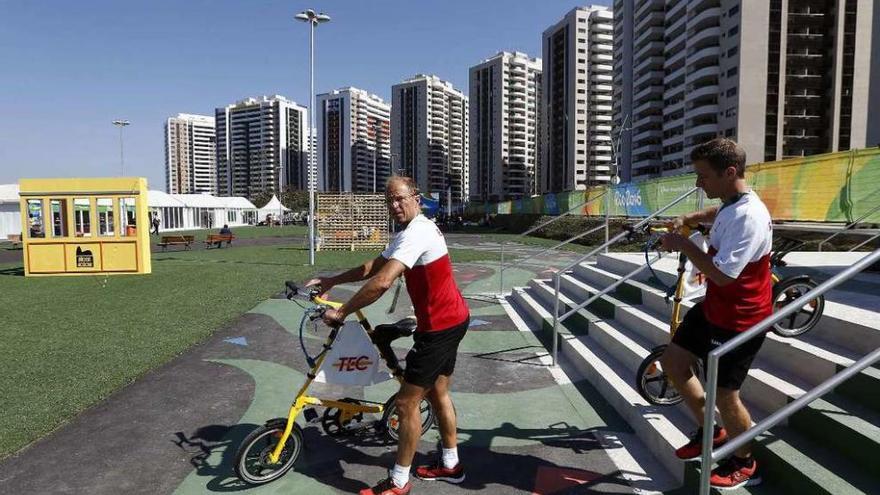 Aspecto de la villa olímpica de Río de Janeiro. // Efe