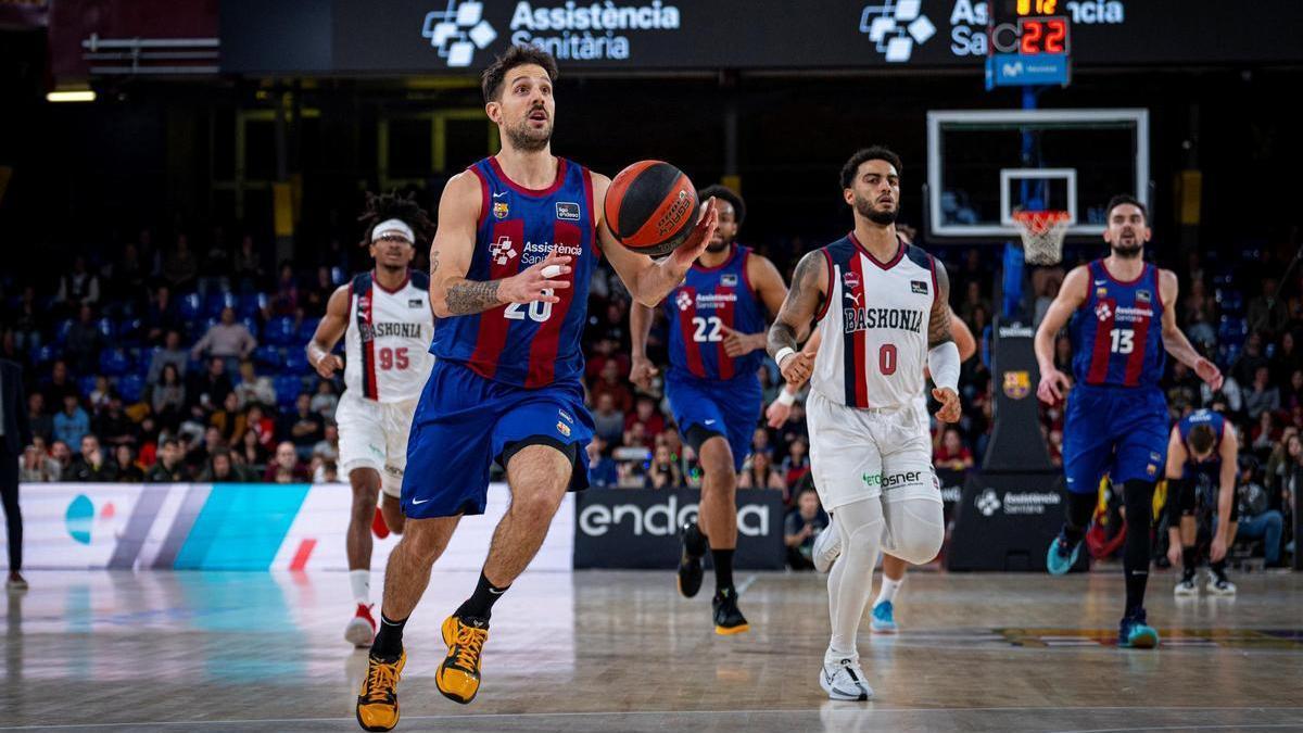 El Barcelona logró vencer al Baskonia después de dos derrotas seguidas en la Liga Endesa