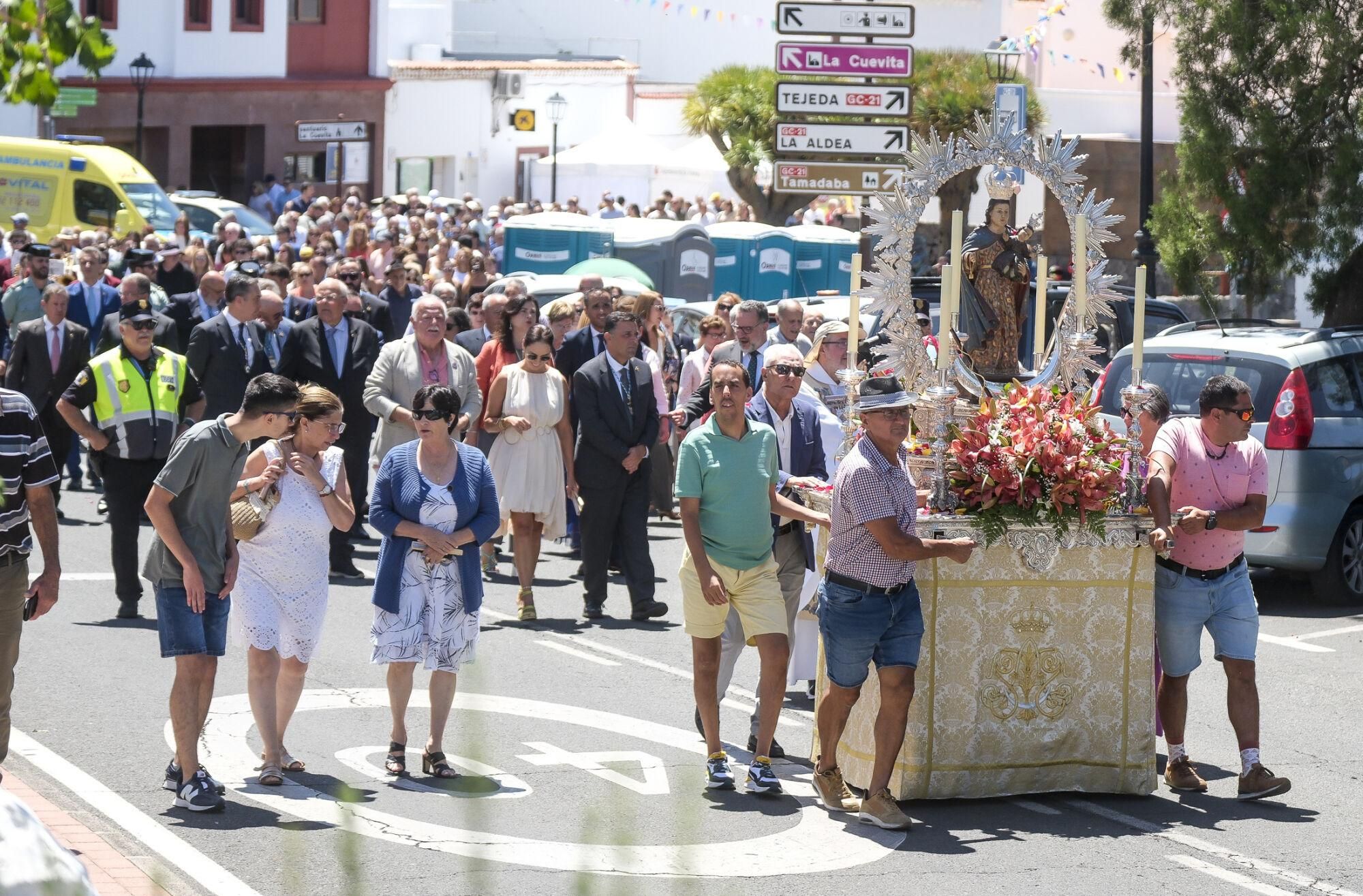 Procesión de la Virgen de La Cuevita, Artenara